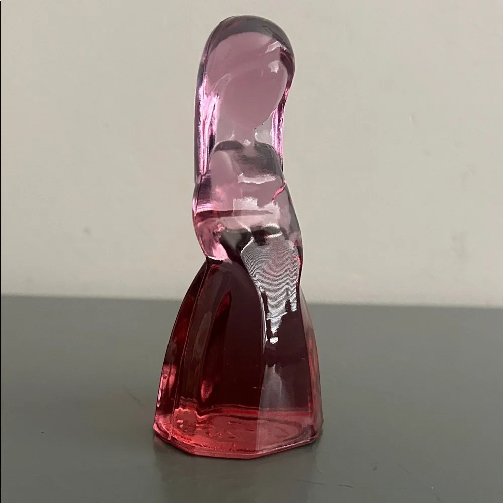 Pink Glass Accent Figurine - Home Accents